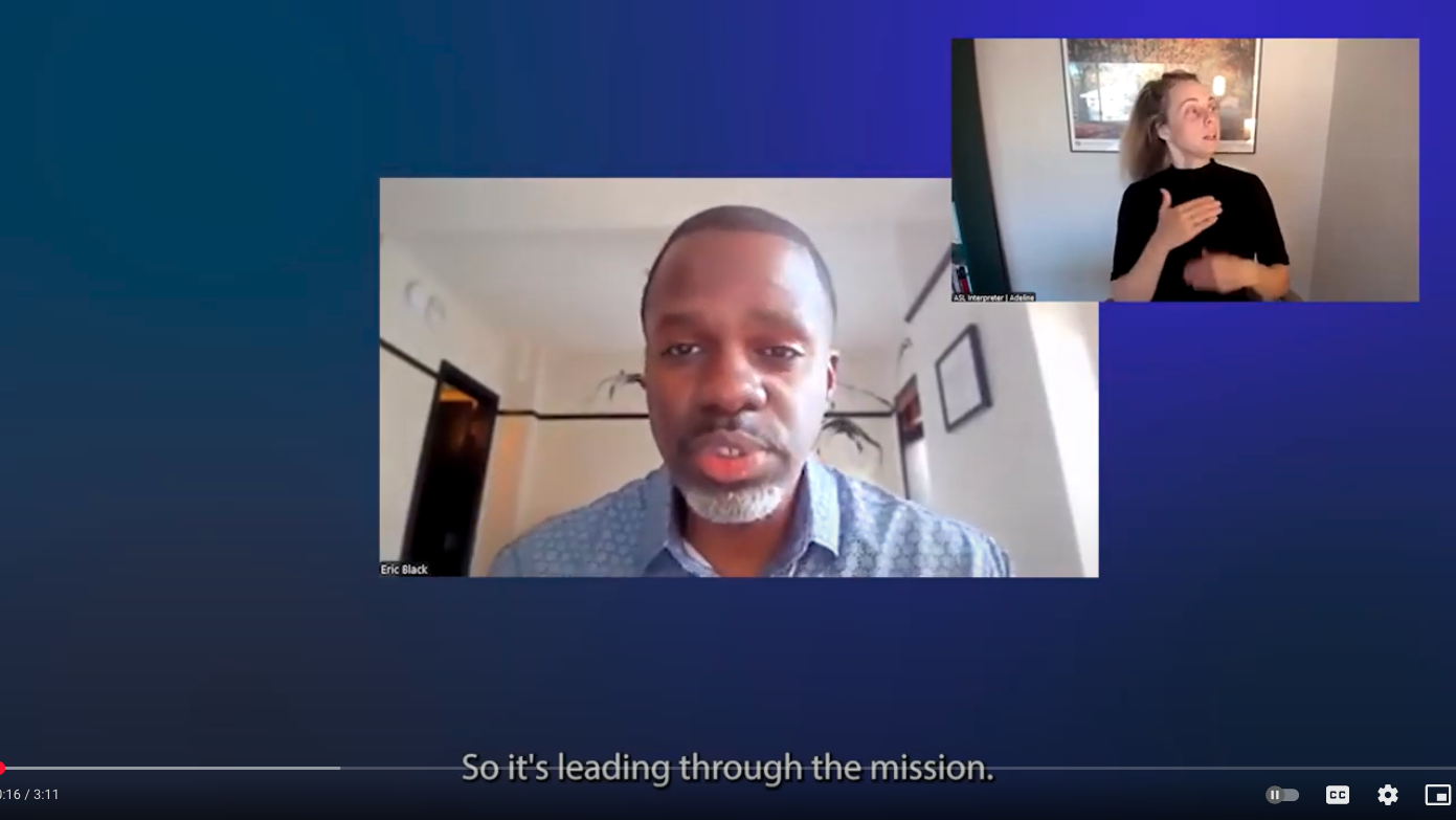 Eric Black talks about MDI and employing people with disabilities